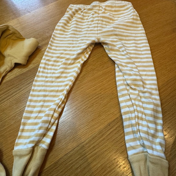 Carter's Tan and White Oh Deer Pajama Set Size 2 - Picture 3 of 5
